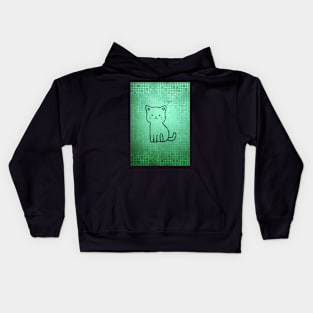 Pixel Cat Kids Hoodie